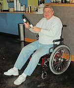 Wheelchair fitness cardio exerciser